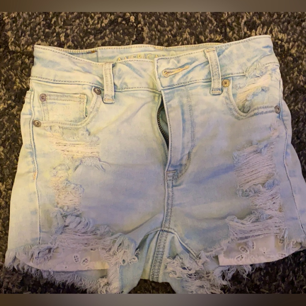 Been worn a few times. Look brand new and they are very well taken care of.